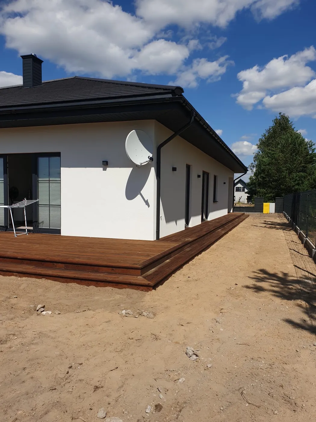 Ferdig enebolig med terrasse