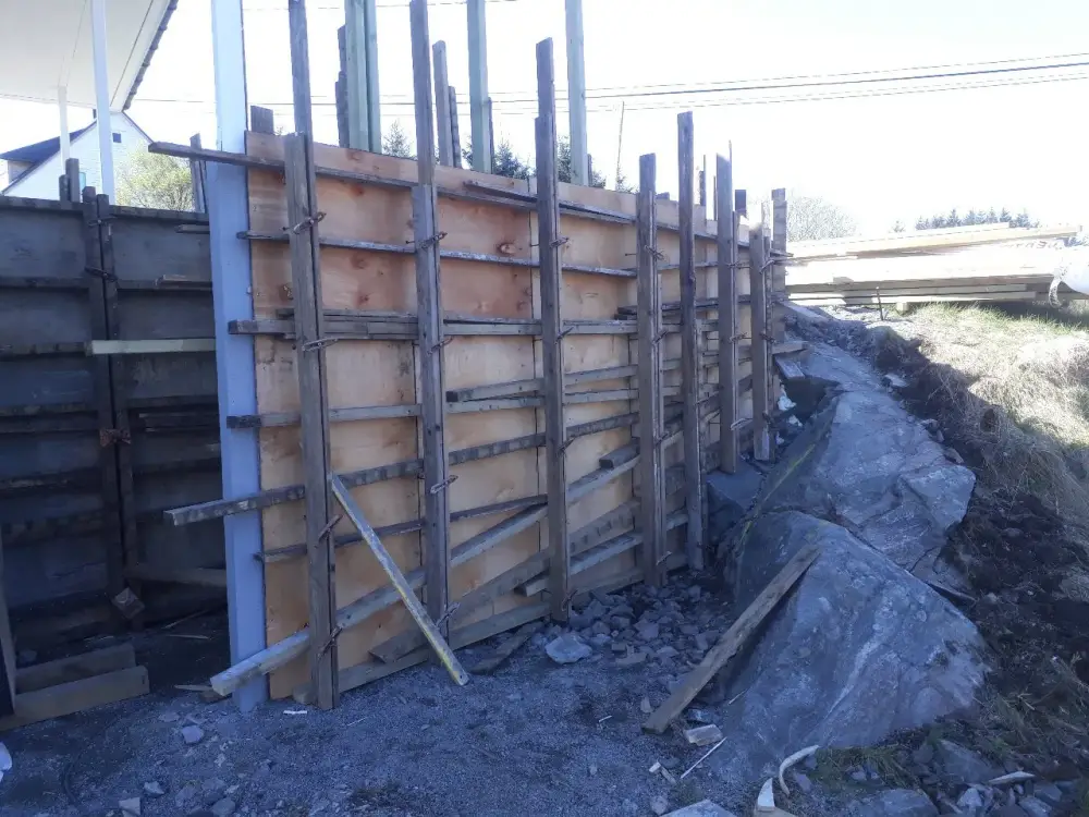 Betongarbeid utført av Alvøen Service i Bergensområdet